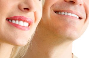 close up of smiling couple